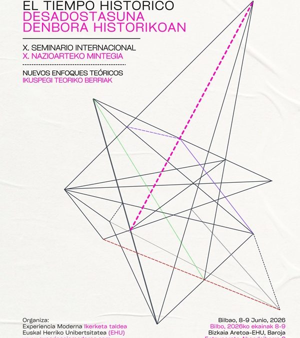 Cartel del seminario "Disentir en el tiempo histórico"
