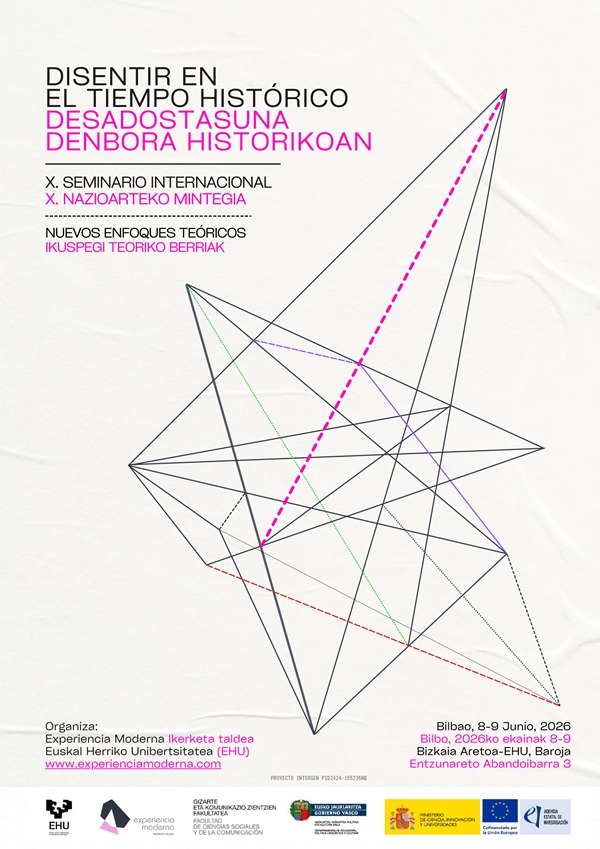 Cartel del seminario "Disentir en el tiempo histórico"
